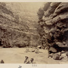 Canyon with two men