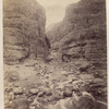 Canyon with rocks and water, 326