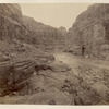 River through canyon with rocks in foreground, 336