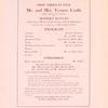 Souvenir program 