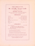 Souvenir program 