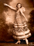 Irene Castle in dance costume
