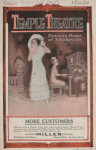 Temple Theatre program, week commencing Jan. 16, 1914.