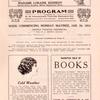 Temple Theatre program, week commencing Jan. 16, 1914.