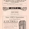 Temple Theatre program, week commencing Jan. 16, 1914.