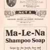 Temple Theatre program, week commencing Jan. 16, 1914.