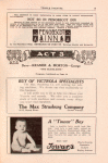 Temple Theatre program, week commencing Jan. 16, 1914.