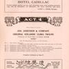 Temple Theatre program, week commencing Jan. 16, 1914.