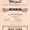 Temple Theatre program, week commencing Jan. 16, 1914.