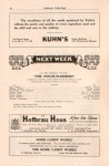 Temple Theatre program, week commencing Jan. 16, 1914.