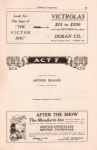 Temple Theatre program, week commencing Jan. 16, 1914.