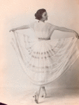 Three solo images of Irene Castle