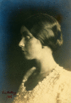 Portrait of Ruth St. Denis.