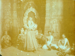 Ruth St. Denis with native Hindus in Radha.