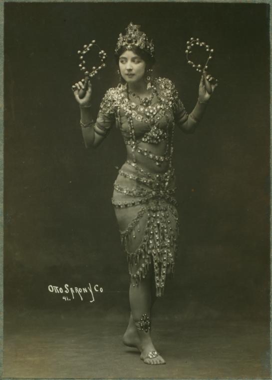 Ruth St. Denis in Radha. - NYPL Digital Collections