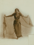 Ruth St. Denis in costume for unidentifed dance