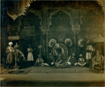 Ruth St. Denis and Hindus in Nautch, first version, green costume.