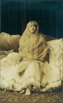 Ruth St. Denis in The White and Silver Nautch.