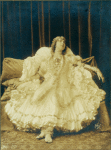 Ruth St. Denis in The White and Silver Nautch.