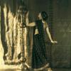Ruth St. Denis in the Dance of the Black and Gold Sari from Bakawali.
