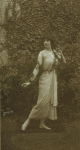 Ruth St. Denis in costume of Scherzo Waltz.