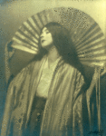 Ruth St Denis as a Japanese Poetess of the 13th century in Omika.