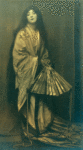Ruth St. Denis as a Japanese Poetess of the 13th century in Omika.