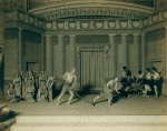Ruth St Denis, Ted Shawn and company in Tillers of the Soil from the Greek pageant.