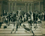 Ruth St. Denis, Ted Shawn and company in Bacchanale from the Greek section of the Greek pageant, San Diego performance.