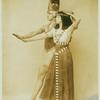 Ruth St Denis and Ted Shawn in Dance of the Rebirth from the Egyptian section of the Review of Dance Pageant.
