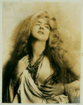 Ruth St Denis in Spirit of the Sea.