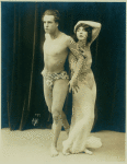 Ruth St Denis and Ted Shawn in costume and pose for the Physical Culture Magazine.