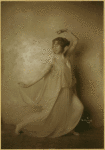 Ruth St Denis in From a Grecian Vase, Orpheum vaudeville act based on the Greek pageant of 1916.