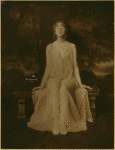 Ruth St Denis in From a Grecian Vase, Orpheum vaudeville act based on the Greek Theatre pageant of 1916.