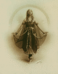 Ruth St Denis in costume, no specific dance.