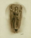 Ruth St Denis in costume, no specific dance