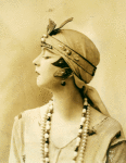 Ruth St Denis in costume.