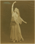 Ruth St Denis in Spirit of Democracy, vaudeville act.