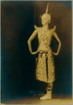 Ruth St. Denis in Siamese Ballet.