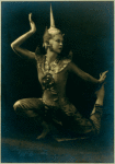 Ruth St. Denis in Siamese Ballet.