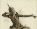 Ruth St. Denis in Siamese Ballet.