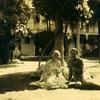 Ruth St. Denis and Ted Shawn near Camp Kearney where Shawn was then a private in the Ambulance Corps., U. S. Army.