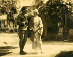 Ruth St. Denis and Ted Shawn near Camp Kearney where Shawn was then a private in the Ambulance Corps., U.S. Army.