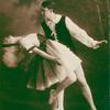 Ted Shawn and Hazel Wallack, his first teacher and partner, in a classic ballet pas de deux.
