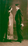 Ted Shawn and Hazel Wallack, his first teacher and partner, in A French Love Waltz.