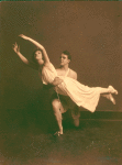 Ted Shawn and Norma Gould in a Grecian Suite