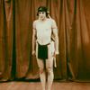 Ted Shawn in Wolf Dance from Feather of the Dawn.