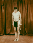 Ted Shawn in Wolf Dance from Feather of the Dawn.