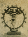 Ted Shawn in Cosmic Dance of Siva during Ziegfield Follies Tour.