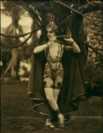 Ted Shawn as Krishna in Krishna and Radha.
